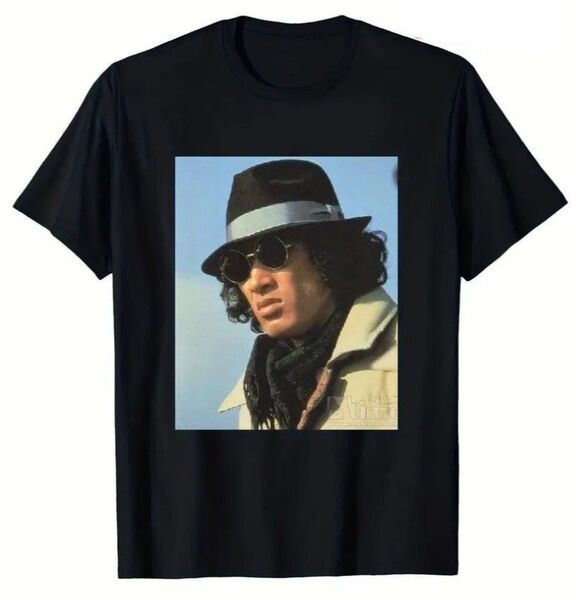 松田優作 探偵物語 Tシャツ ムービーTシャツ ドラマ ブラック 黒