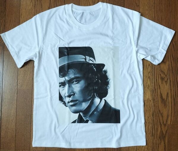 松田優作 探偵物語 Tシャツ ホワイト 白