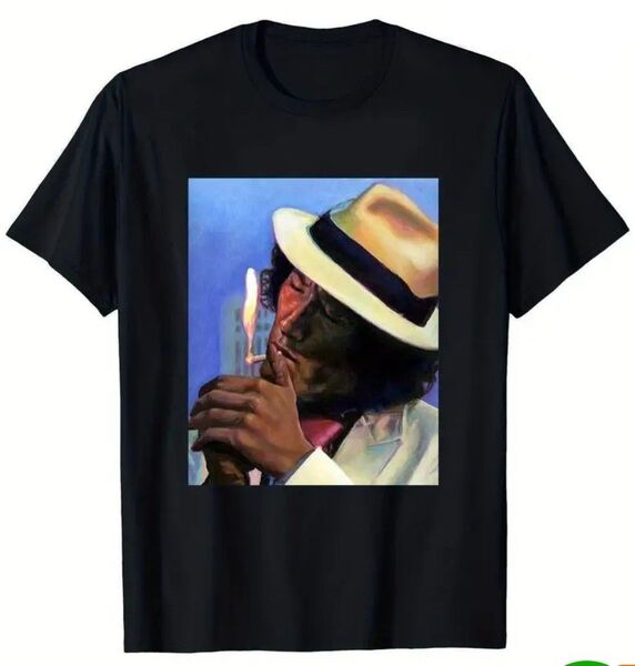 松田優作 探偵物語 Tシャツ 映画 ドラマ ムービー 昭和レトロ 俳優 ブラック 黒