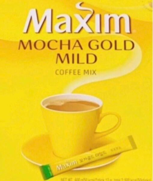 韓国コーヒー・Maxim・マキシムモカゴールドコーヒーミックス 50本・インスタントコーヒー・マキシムコーヒー・スティックコーヒー