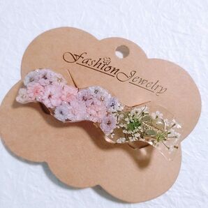 No.1721 お花のヘアクリップ