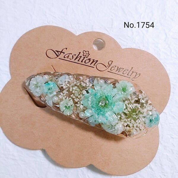 No.1754 お花のヘアクリップ