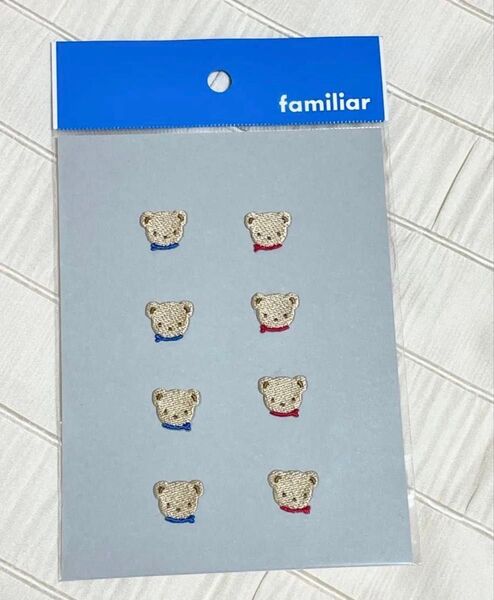 新品 ファミリア ワッペン