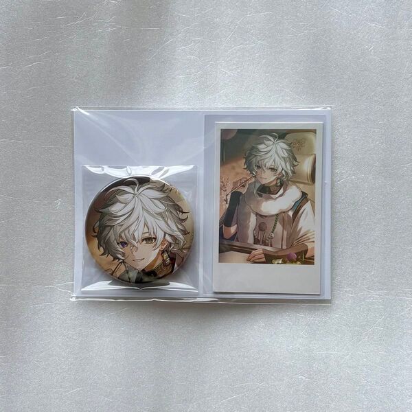 にじさんじ Dytica 叢雲カゲツ 誕生日グッズ2024 チェキ 缶バッジ セット