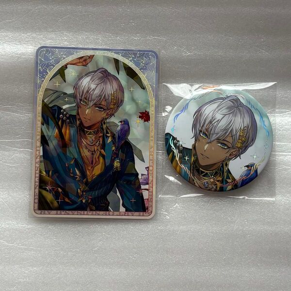 にじさんじ ART OF NIJISANJI イブラヒム 2点セット カード チェキ 缶バッジ