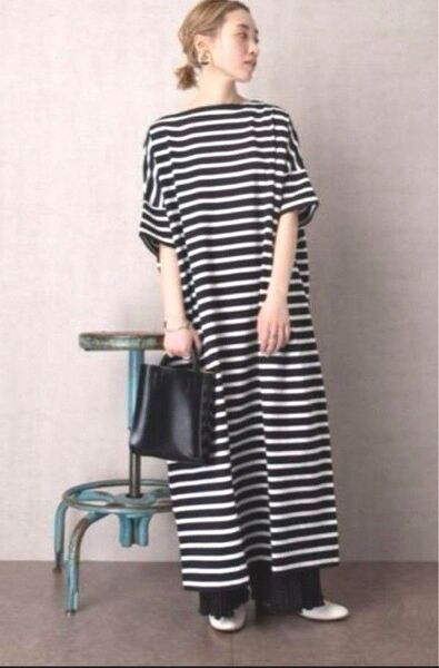 美品 フリークスストア ワンピース マキシ丈 オーバーサイズ