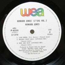 Howard Jones / Howard Jones' 12Ers Vol. 2 [P-6220]クリーニング済　再生◎ 良品 レコード 12inch 何枚でも送料一律_画像4