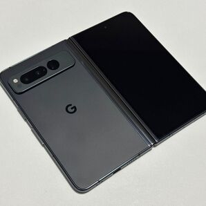 【外観超美品】Google Pixel Fold 7.6インチ オブシディアン 黒 G0B96 256GB SIMフリー ジャンク
