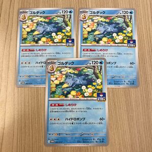 しめりけ ゴルダック ジムプロモ 3枚セット