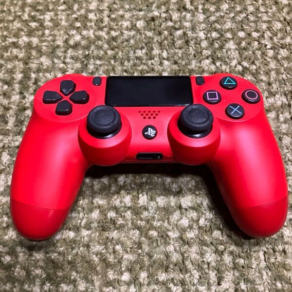 PS4 ワイヤレスコントローラー(DUALSHOCK4) マグマ・レッド