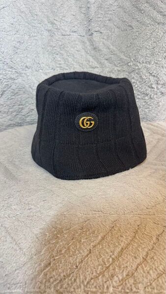 GUCCI ハット 帽子 ニット帽 ニットキャップ バケットハット バケハ