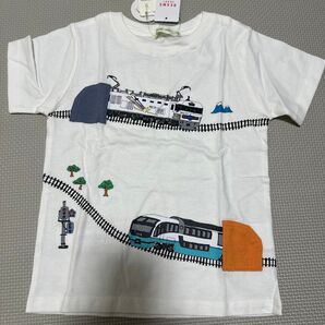 BEAMS 電車イラスト Tシャツ 100 110
