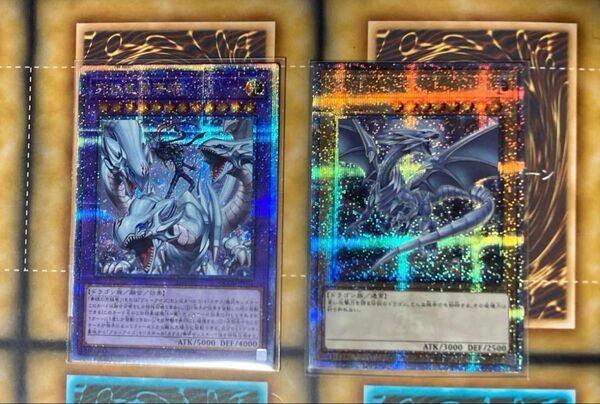 究極竜魔導師 青眼の白龍 25th 2枚セット 遊戯王 クオシク
