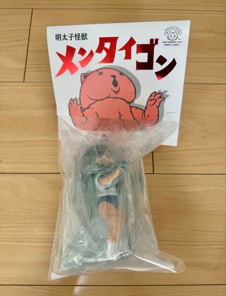 BAKETANBLOG MENTAIGON バケタンブログ 明太子怪獣 メンタイゴン ラムネ クリア アートトイ ソフビ