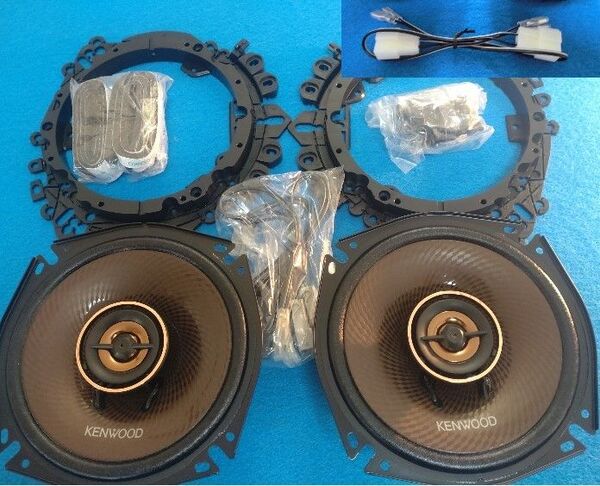 現ハスラー(MR52S/92S)社外 F/Rスピーカー(ブラケット同梱)