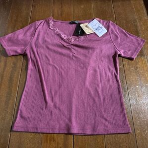 パターンメッシュ デザインTシャツ Mサイズ