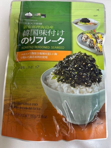 韓国味付けのりフレーク 80g