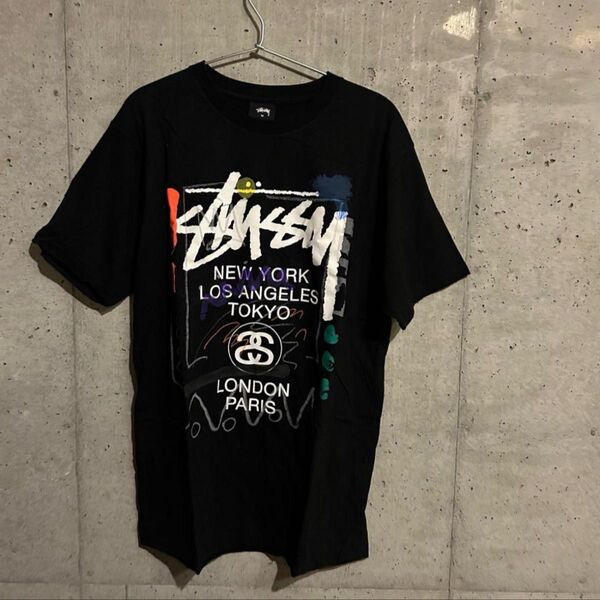 Tシャツ ステューシー ブラック 半袖 アメカジ stussy