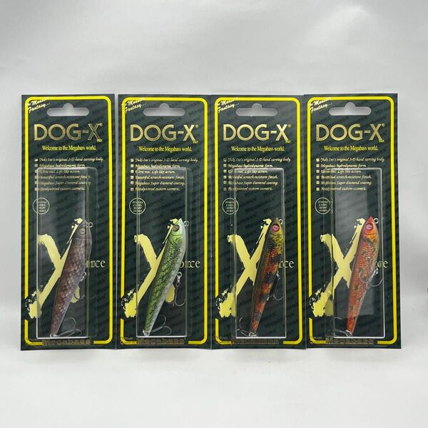 メガバス ドッグX 限定カラー 福袋 4個セット DOG-X MEGABASS SP-C ラスト1セット ドッグエックス