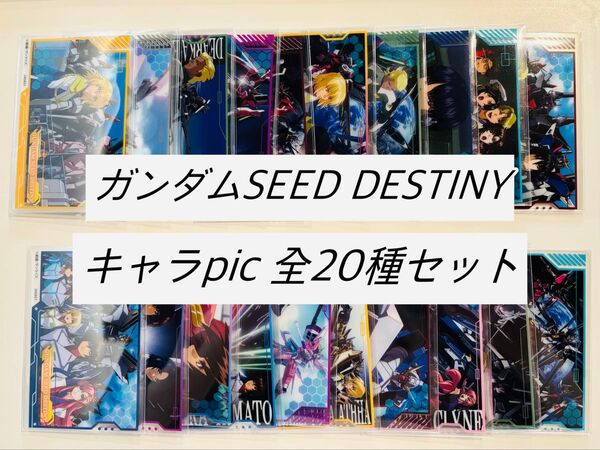機動戦士ガンダムSEED DESTINY キャラpic 全20種セット