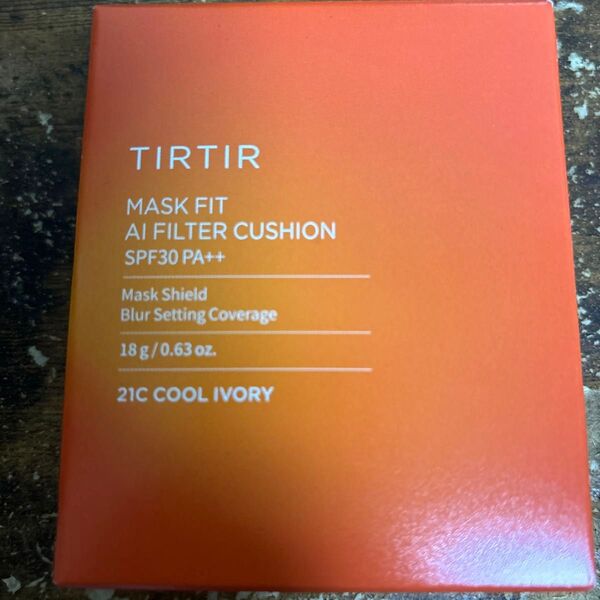 TIRTIR MASK FIT AI FILTER CUSHION 21C COOL IVORY