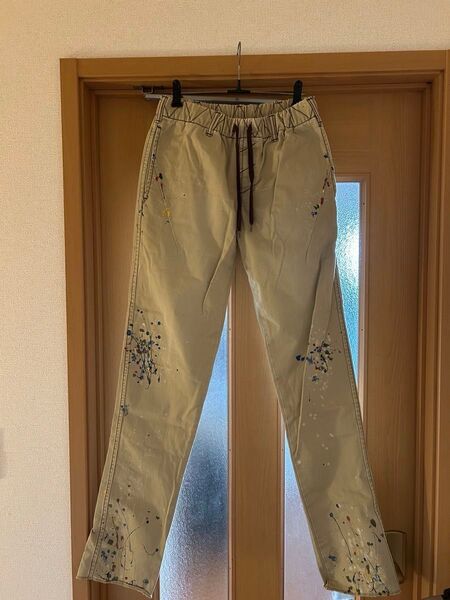 08aw ナンバーナイン ペンキチノパンツnumbernineサイズ2