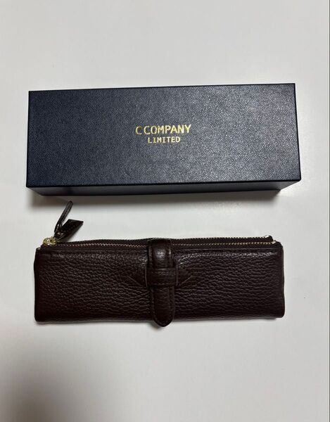 【復刻版初期】C COMPANY ルポペンケース ダークブラウン