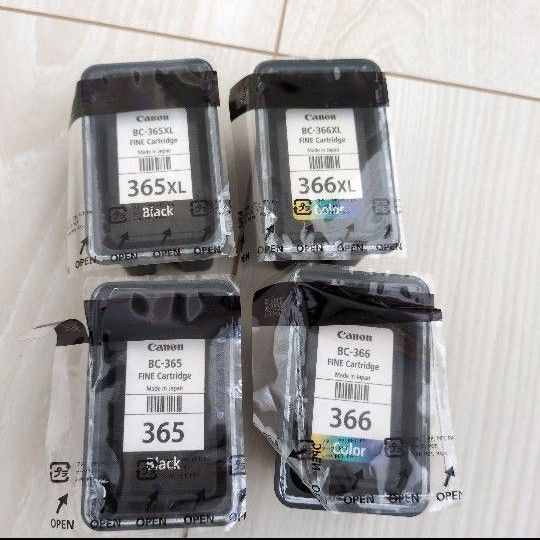 使用済 CanonキャノンBC- 366XL 365XL 純正インクカートリッジ