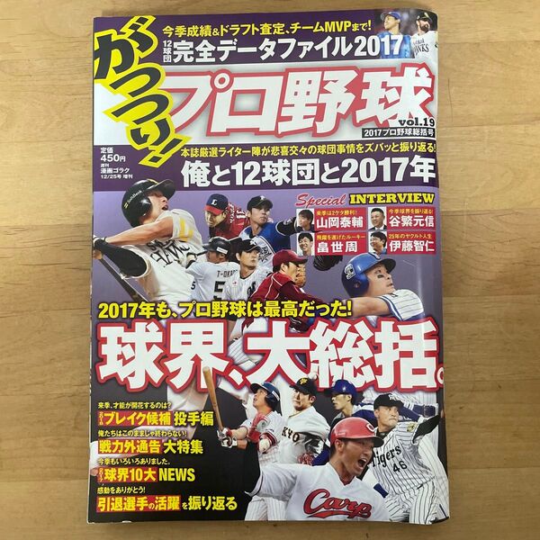 がっつりプロ野球 201712月25日号増刊 Vol.19