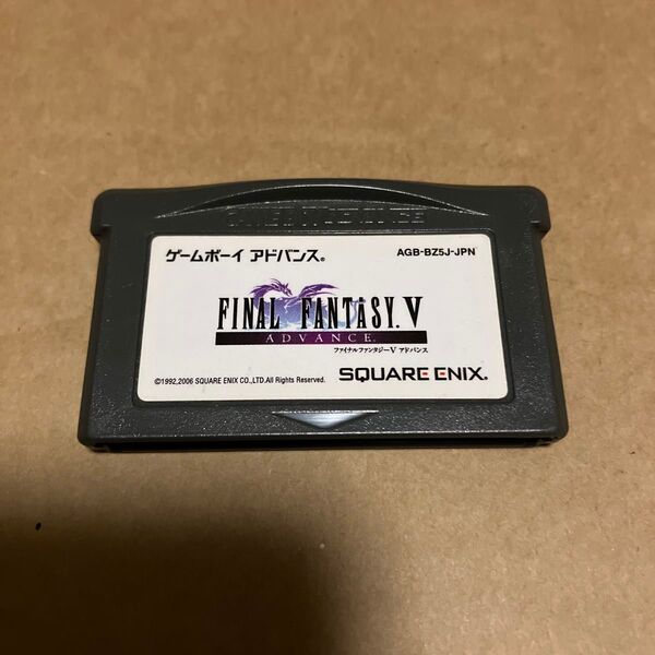 FINAL FANTASY V FF5 ファイナルファンタジーV アドバンス GBA ソフトのみ ゲームボーイアドバンス