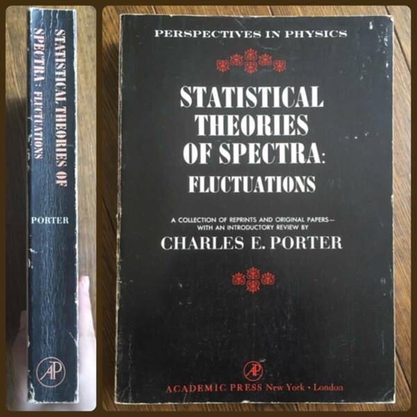 C.E. Porter : Statistical Theories of Spectra : Fluctuations, Academic Press 1965/追跡付き送料無料/良品/最終値下げ/英語数学洋書