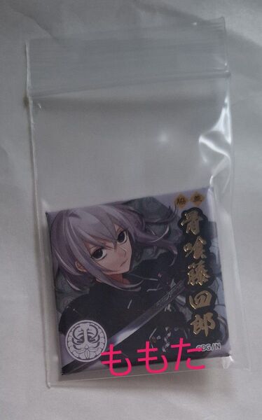 刀剣乱舞 とうらぶ 骨喰藤四郎 スクエア缶バッジ 等身