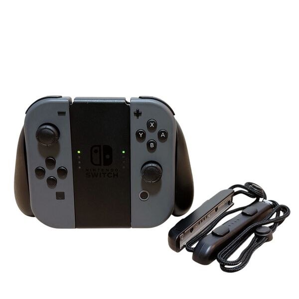 動作品 Nintendo Switch ニンテンドースイッチ Joy-Con L R 右 左 ジョイコン グリップ グレー