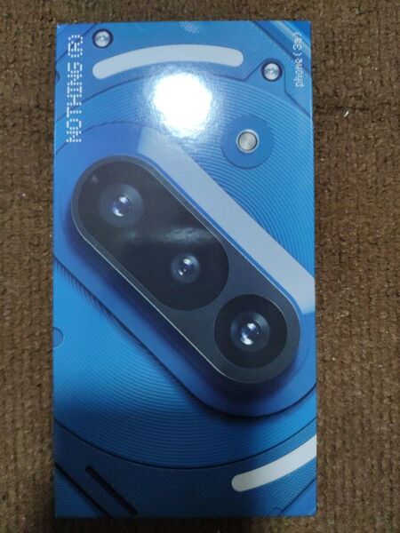 【新品未開封】Nothing Phone (3a) 12GB/256GB ブルー 残債なし