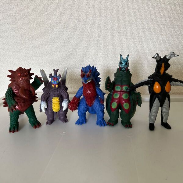 ウルトラ怪獣 ソフビ フィギュア 5体セット まとめ売り