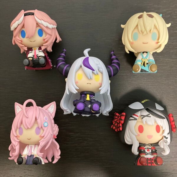 ホロライブ 一番くじ ちょこのっこ holox ラプラス・ダークネス 鷹嶺ルイ 博衣こより 沙花叉クロヱ 風真いろは フィギュア