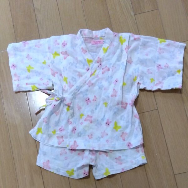 90センチ ミキハウス 甚平 女の子
