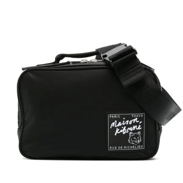 メゾンキツネ ウエストバッグ MAISON KITSUNE The Traveller ボディバッグ