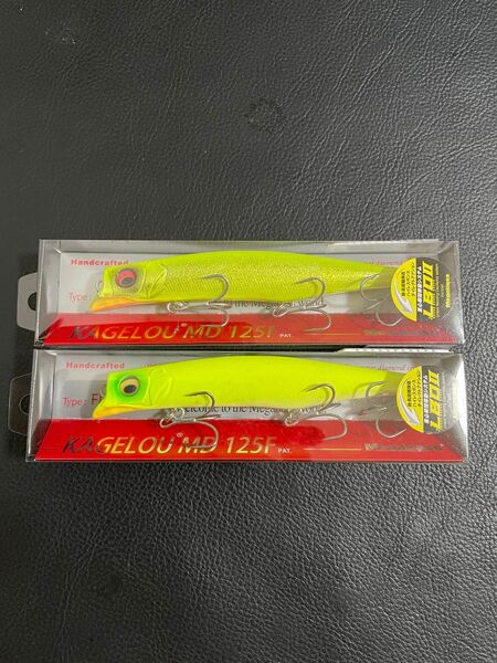 24時間以内発送 商品番号4425 Megabass メガバス カゲロウ MD125F GLXダブルチャート ドチャート