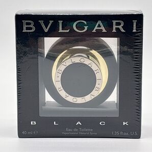 廃盤品入手困難 新品未開封品 ブルガリブラックオードトワレ 40ml 香水