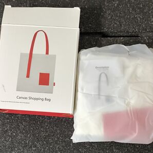 □ Canvas Shopping Bag HUAWEI ノベルティ エコバッグ