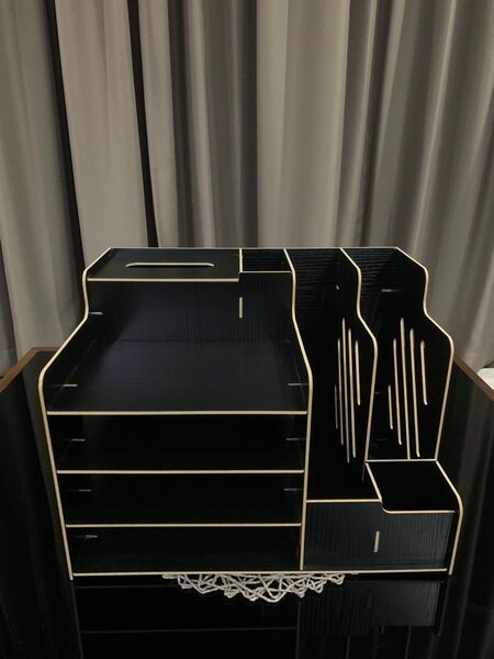 卓上収納 ラック 書類ケース 事務用品 デスク収納 書類収納ボックス A4トレー