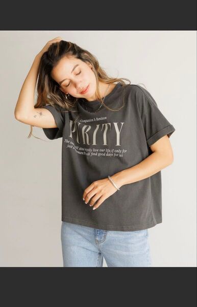 BAYFLOW ピグメントロゴT 新品未使用 Tシャツ XSサイズ ベイフロー レディース
