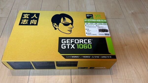 玄人志向 グラフィックボード NVIDIA GEFORCE GTX1060 OC