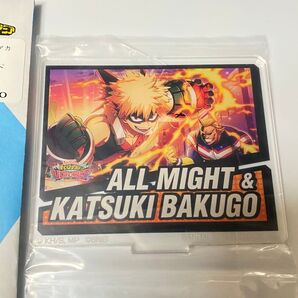 【ヒロアカ】爆豪&オールマイト アクスタ【一番くじ】