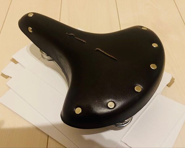 新品未使用 カシマ KSMスペシャル革サドル レザーサドル ヴィンテージ レトロ