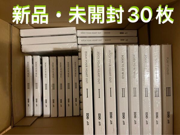 BTS Jin ソロアルバム ECHO CDまとめ売り 新品未開封 3形態×各10枚合計30枚 24時間以内発送