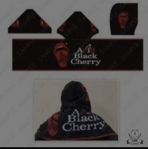 Acid Black Cherry フード付きタオル購入時からタオル地あらめ(人気で完売だった初期)状態好調☆ 転売OKカテ変OK