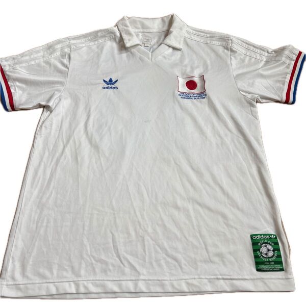 激レア adidas サッカー日本代表 ユニフォーム 1985年 韓国戦