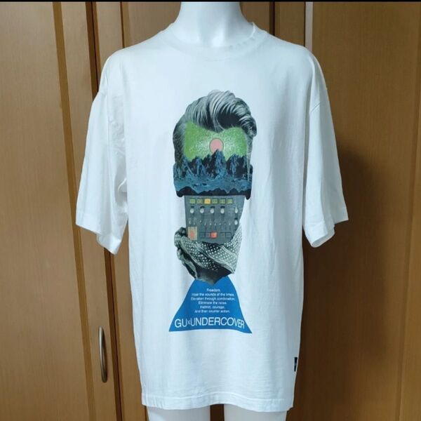 GU UNDERCOVER Tシャツ L サイズ 白 アンダーカバー